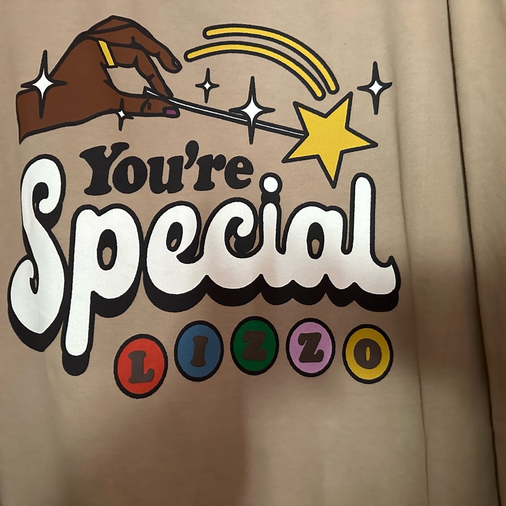 Lizzo tour sweatshirt You’re Special in a size 3X NWOT